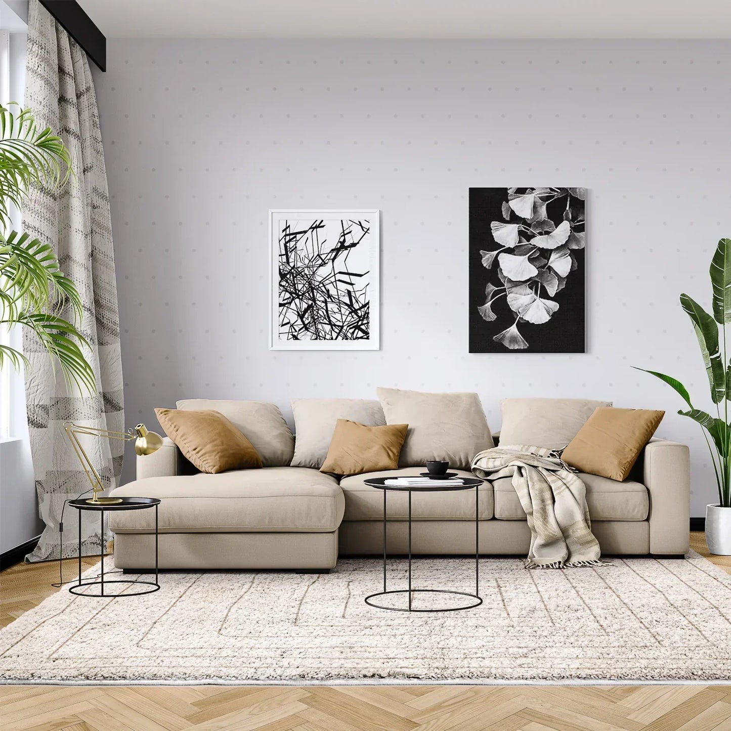 Luxurious Moroccan Beni Ourain Handmade Rug