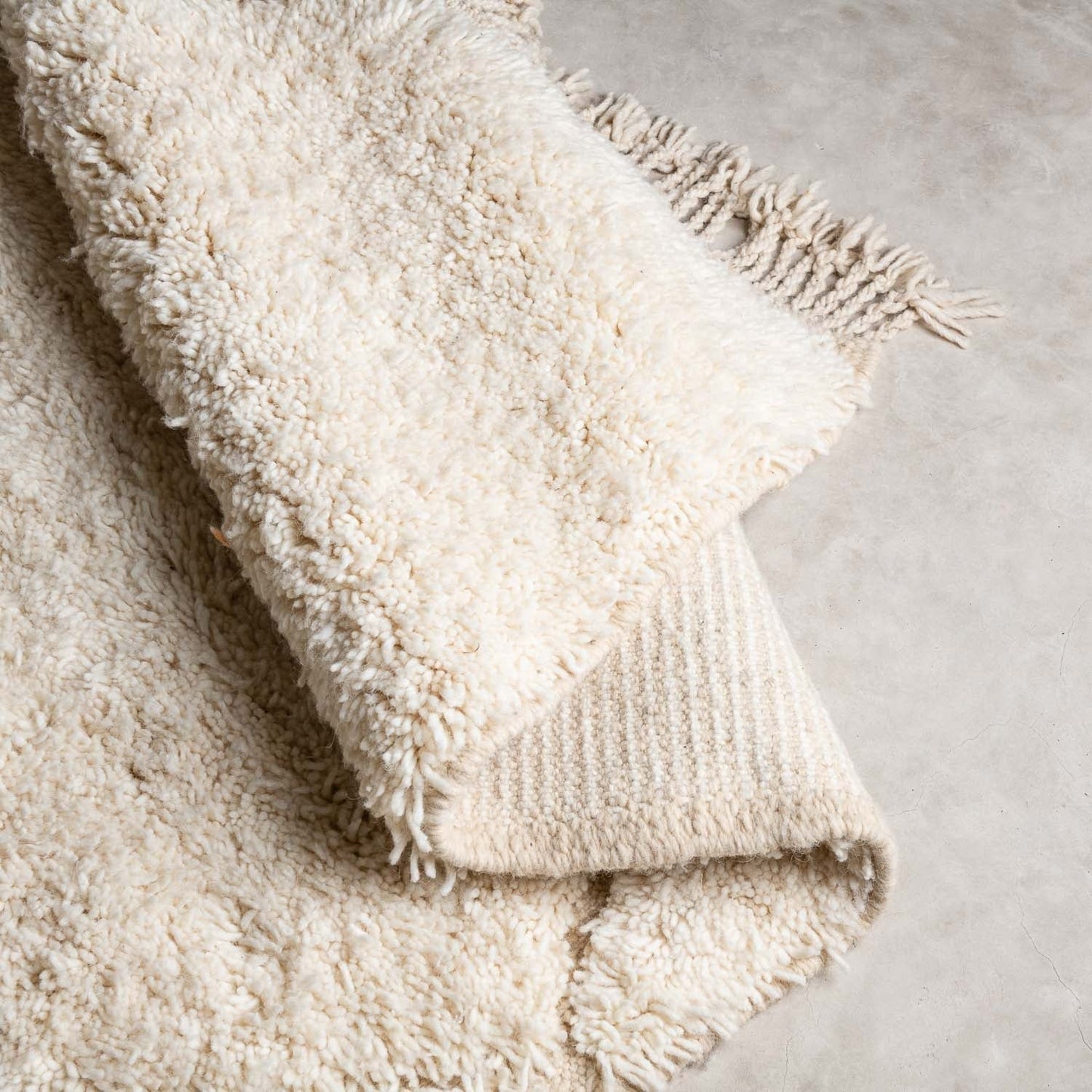 Luxurious Moroccan Beni Ourain Handmade Rug