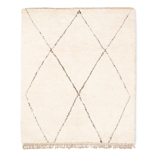 Luxurious Moroccan Beni Ourain Handmade Rug