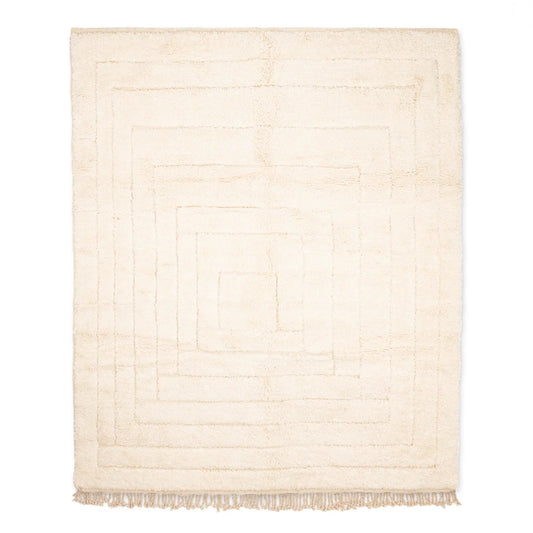 Luxurious Moroccan Beni Ourain Handmade Rug